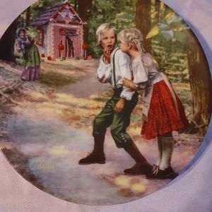 Hansel and Gretel collector's plate